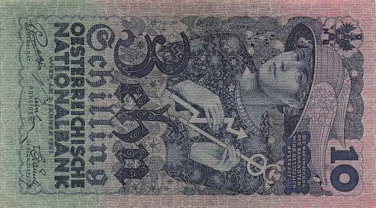 10 Schilling 1927 p.94